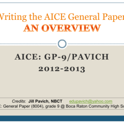 Aice general paper essay writing ppt powerpoint presentation