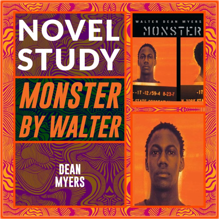 Monster by walter dean myers worksheets