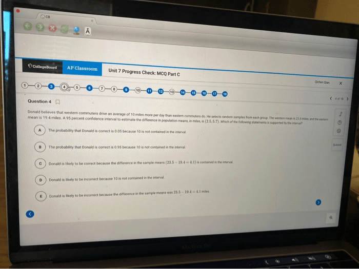 Unit 3 progress check mcq part b ap physics