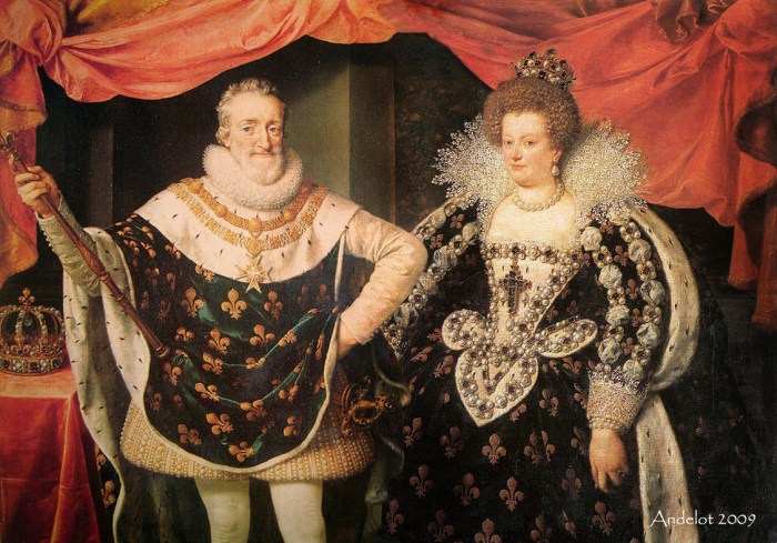 Henry iv receiving the portrait of marie de medici